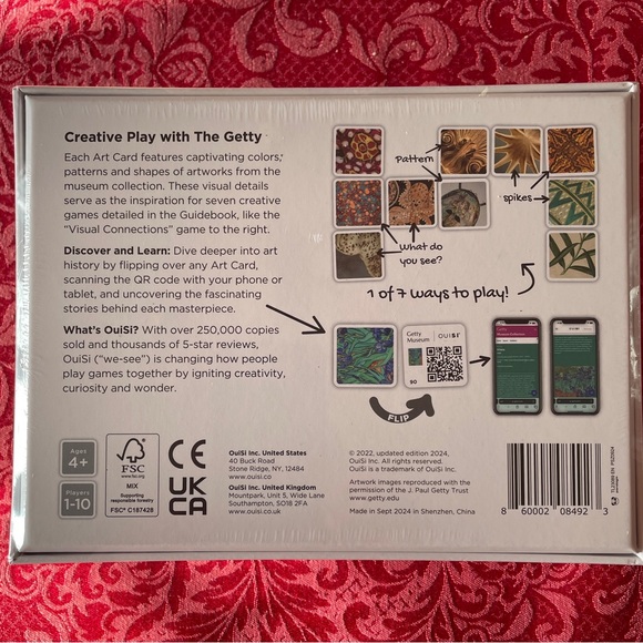 OuiSi Getty Museum Game New - Picture 5 of 7